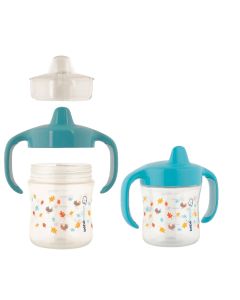 Bebe Confort Tasse 3en1 Aventurier en Herbe +9m 180ml