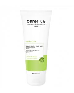 DERMINA NORMALINA GEL MOUSSANT PURIFIANT PEAUX MIXTES A GRASSES 200ML