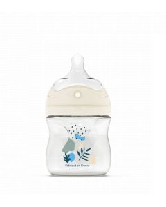 DODIE Biberon Multi Perfore Tetine Debit 1 Bleu 0-6mois 150ml