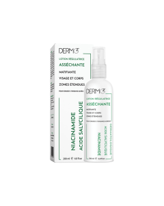 DERMOZ Lotion Régulatrice Asséchante 200ml