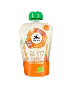 ALCE NERO PUREE DE POMME CAROTTE ET ABRICOT 100G