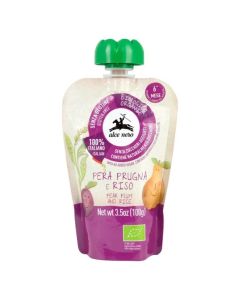 ALCE NERO PUREE POIRE PRUNEAUX 100G