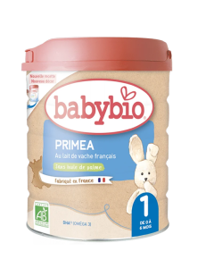 BABYBIO Lait 1ème âge Boîtes Lait infantile Primea 1 Croissance 800G