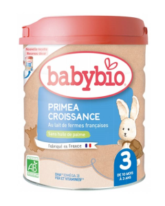 BABYBIO Lait 3ème âge Boîtes Lait infantile 800g Primea 3 Croissance 800G