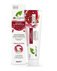 Dr Organic Dentifrice à la Grenade 100Ml