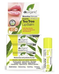 Dr Organic Baume à Lèvres Tea Tree 5.7Ml