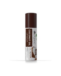 Dr Organic Baume à Lèvres à l’Huile de Noix de Coco Vierge 5,7Ml